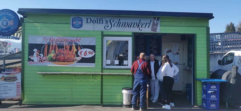 Dolfis Schmankerstube Anlage Plakatd