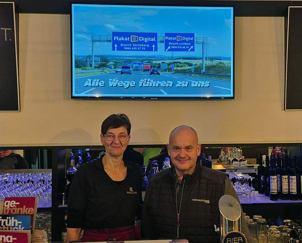Rathauscafe Köflach EG Anlage Plakatdigital